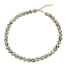 Load image into Gallery viewer, Dalmatian Jasper Necklace - 10mm