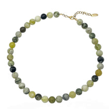 Load image into Gallery viewer, Serpentine Jasper Necklace - 10mm