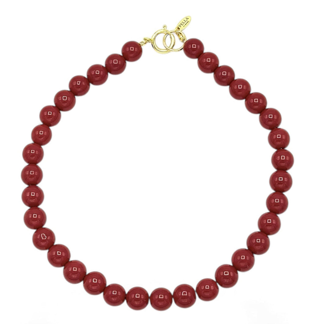 Coral Necklace - 12mm